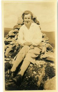 Viola Stirling in the Gargunnock Estate