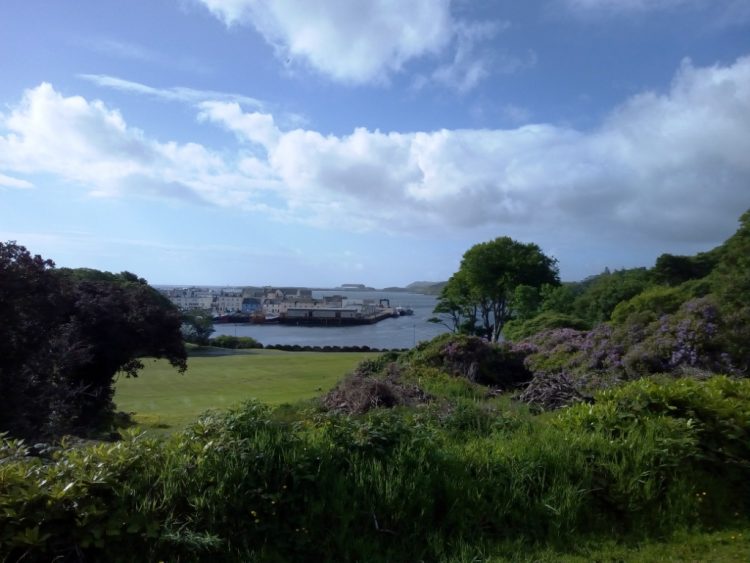 View of Stornoway from Lews Castle, photo by Jennifer Marshall