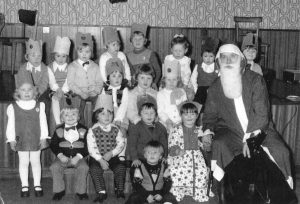 Plean Nursery visit from Santa, c.1970