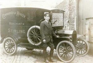 Robert White, delivery driver, 1917