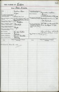 The children's Mother, Jane's entry in the register of the poor for Kippen
