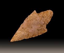 Prehistoric arrowhead used in charms as an 'Elfarrow stone'