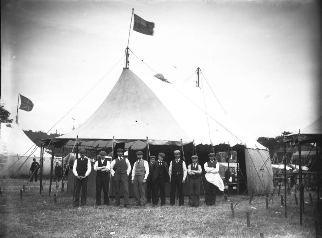 Bridge of Allan Games beer tent c.1900