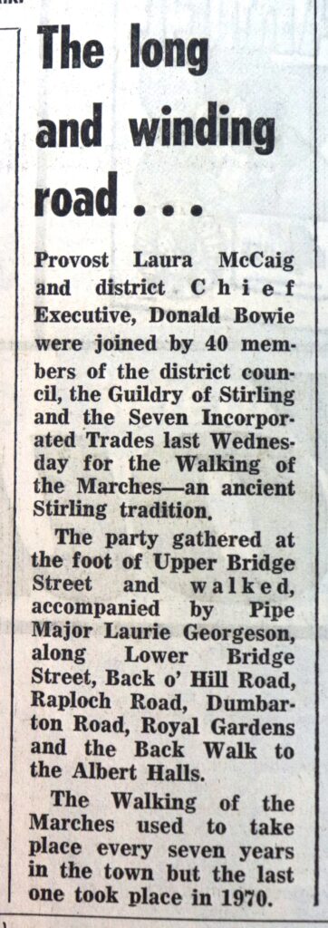 Stirling Observer 7th June 1978