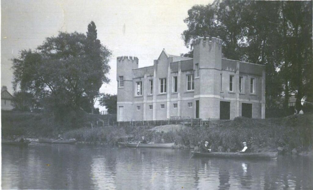Plan of Club boathouse submitted to Stirling Burgh 1905
